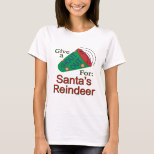 T-shirt Shout Out pour Père Noël Reindeer