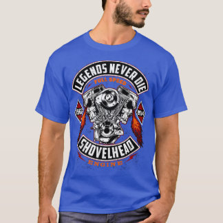 T-shirt SHOVELHEAD 19661984 MOOR Motos Oldschool Cho