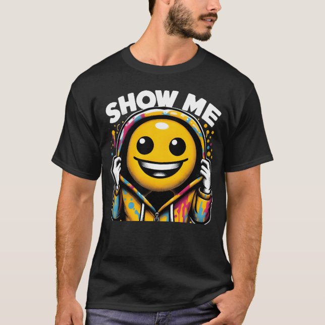 T-shirt SHOW ME 1A vintage (Devant)