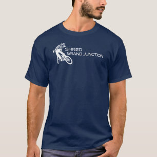 T-shirt Shred Grand Junction Colorado Mountain Vélo