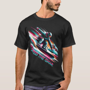 T-shirt Shred the Gnar Snowboard