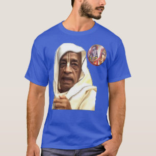 T-shirt Shrila Prabhupada négocie sur le ॐ de Radha-Krs