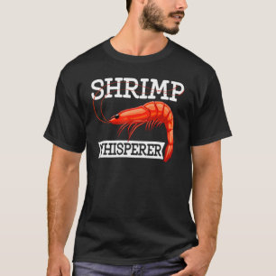 T-shirt Shrimps Whispherer femmes crevées Foodie Love