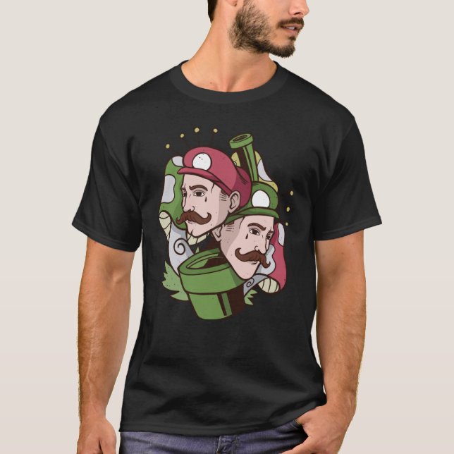T-shirt Shroom Dudes Psychadélique Tripping Légaliser Magi (Devant)