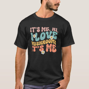 T-shirt Shroom Femmes Cottagecore Amour Champignons