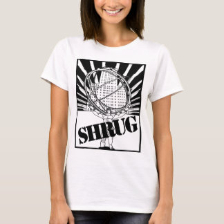 T-shirt SHRUG inspiré par l'atlas nouvel gesticulé
