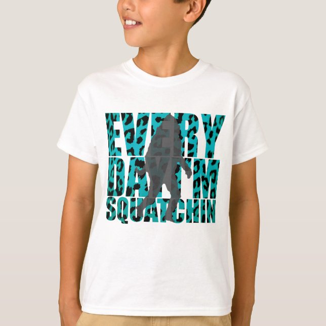 T-shirt Shufflin Sasquatch (Devant)