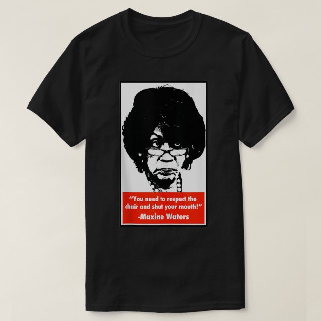 T-shirt Shut your mouth  Maine Waters  (Design devant)