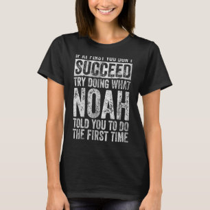 T-shirt Si au début vous n'avez pas réussi essayez de fair