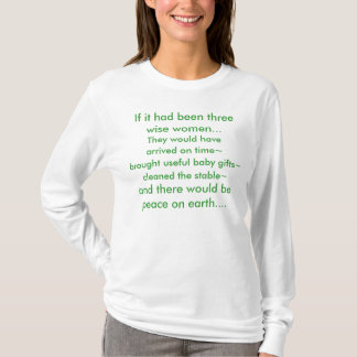 T-shirt Si c'avait été trois femmes sages…, ils…
