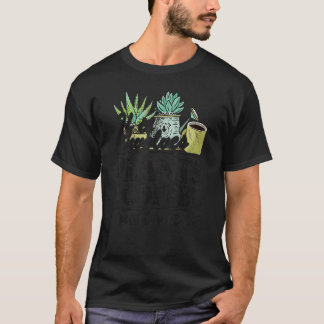 T-shirt Si Cela Impliquait Des Plantes Et Du Café Comptez-