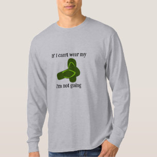 T-shirt Si je ne peux pas porter mes tongs