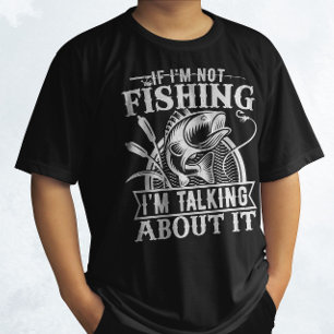 T-shirt Si je ne suis pas pêcheur pêcheur père pêcheur Hum