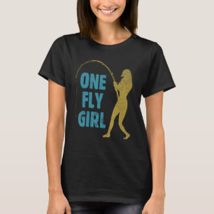 T-shirt Si je peux pêcher au lac ou à la rivière, je suis