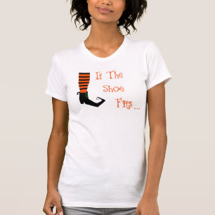 T-shirt Si La Chaussure Convient À La Sorcière Halloween C