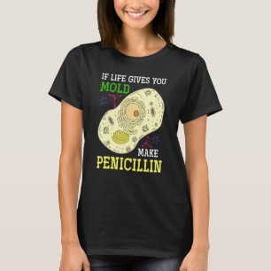 T-shirt Si La Vie Vous Donne Peut-Être Faire De La Pénicil