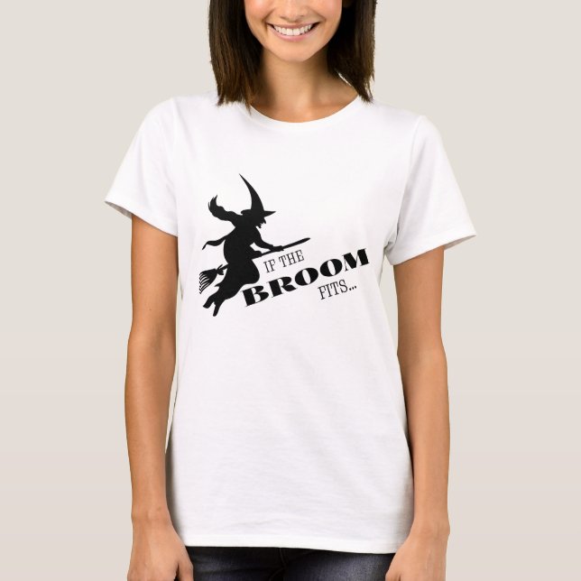 T-shirt Si les ajustements de balai (Devant)