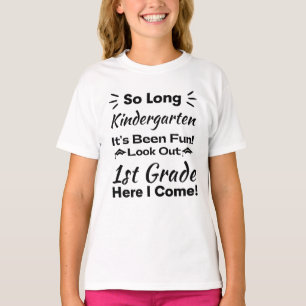 T-shirt Si long jardin d'enfants, ça a été amusant !