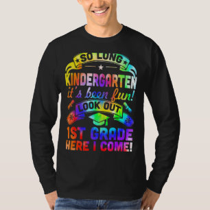 T-shirt Si Long Kindergarten 1ère année ici je viens Gradu
