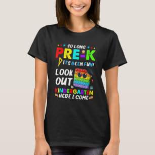 T-shirt Si Longtemps Pré-K jardin d'enfants ici je viens P