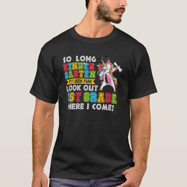 T-shirt Si longue maternelle C'est amusant 1ère année (Devant)
