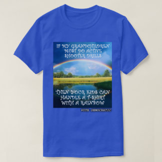 T-shirt Si mes petits-enfants doivent faire des exercices 
