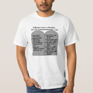 T-shirt Si Moïse étaient un Newfie… DA étamez les