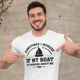 T-shirt Si mon bateau