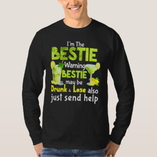 T-shirt Si Perdu Drunk S'il vous plaît retourner à Bestie 
