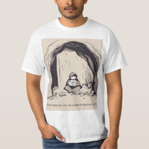 T-shirt Si tu as besoin de moi, je serai dans ma chemise i