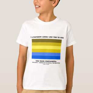 T-shirt Si un arc-en-ciel regarde des goûts ceci vous ave