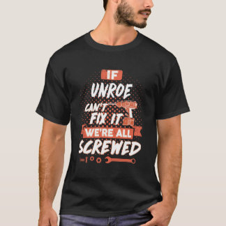T-shirt Si UNROE ne parvient pas à le réparer, nous sommes