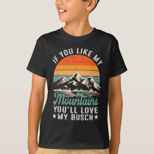 T-shirt Si vous aimez mes montagnes, vous aimerez ma rando