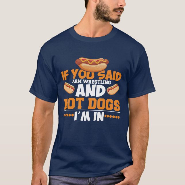T-shirt Si Vous Avez Dit Lutte De Bras (Devant)