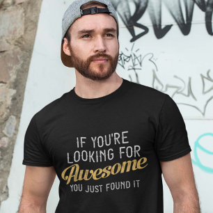 T-shirt Si vous cherchez à être génial