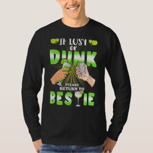 T-shirt Si vous êtes perdu ou ivre, s'il vous plaît retour