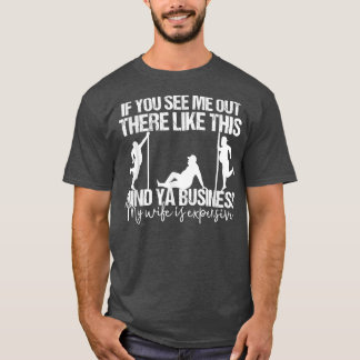 T-shirt Si Vous Me Voyez Là-Dehors Comme Cette Mineur Ya B