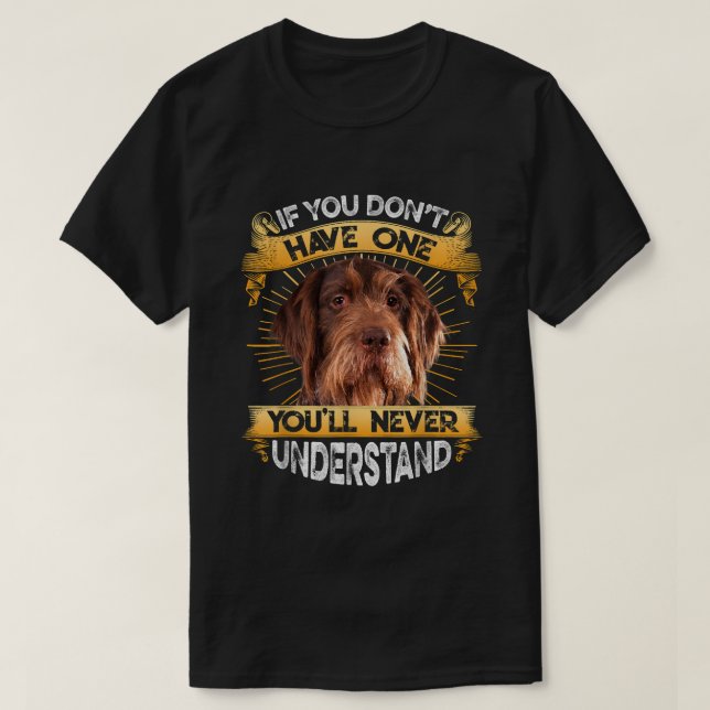 T-shirt Si Vous N'Avez Pas Un Pointeur À poils durs Allema (Design devant)