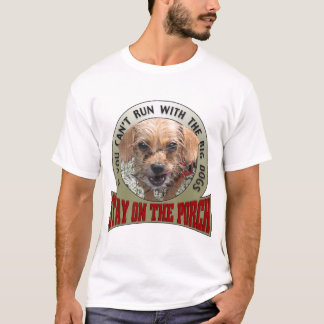 T-shirt Si vous ne pouvez pas courir avec les grands