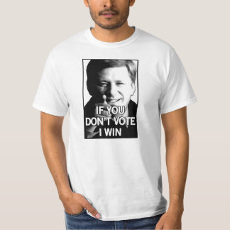 T-shirt Si vous ne votez pas des victoires de harpiste