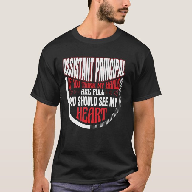 T-shirt Si Vous Pensez Que Mes Mains Sont Enseignants Comp (Devant)
