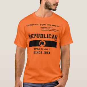 T-shirt Si vous pouvez le garder (noir imprimez)
