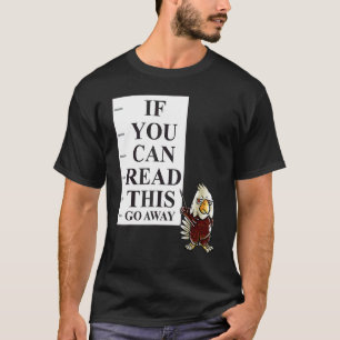T-shirt Si Vous Pouvez Lire Cela Allez-Y Nerd American Bal