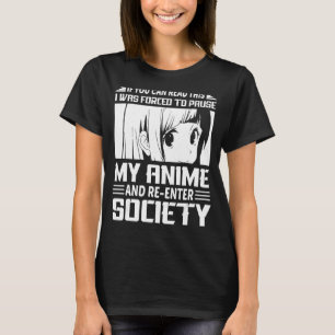 T-shirt Si Vous Pouvez Lire Cela J'Ai Été Forcé De Pause M
