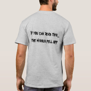 T-shirt Si Vous Pouvez Lire Cela, Le Missus Est Tombé
