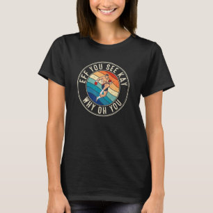 T-shirt Si vous voyez Kay Retro 80s Muay Thai