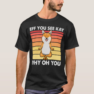 T-shirt Si Vous Voyez Kay Why Oh You Corgi Animal Tee - sh