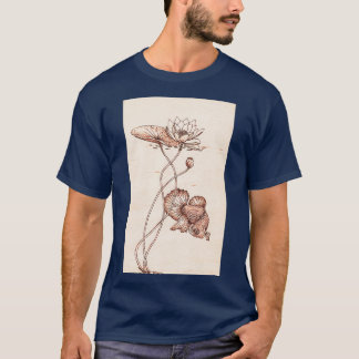 T-shirt Siamais combattant le poisson Betta splendy et l'e