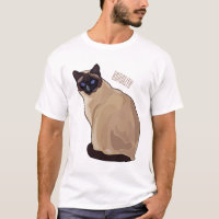 Siamese cat cartoon