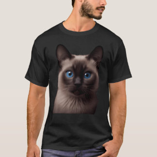 T-shirt Siamese Chat Une Idée Cadeau Douce Pour Tous Les C